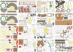 A set of postcards, 13 psc