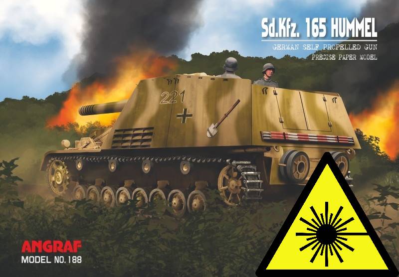 Sd.Kfz. 165 Hummel - Laserové doplňky - pásy