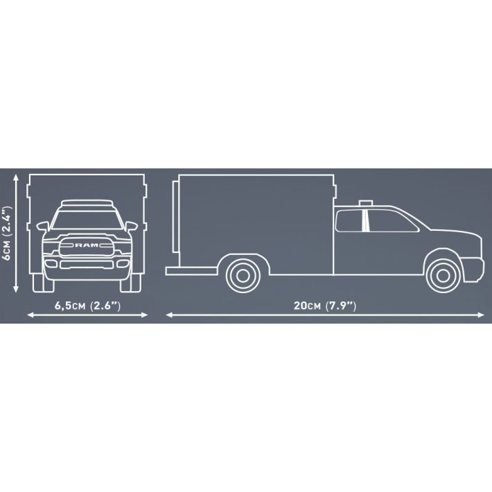 RAM 3500 Ambulance - Plastová stavebnice COBI