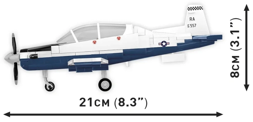 Beechcraft T-6 Texan II - Plastová stavebnice COBI