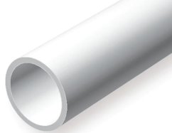 Plastový profil kulatý dutý, průměr 4,8mm, délka 350mm