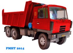 Tatra 815 S1 6x6 červená