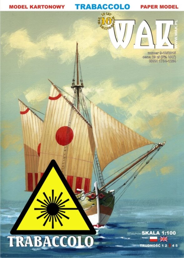 Trabaccolo - Laserové doplňky - kostra