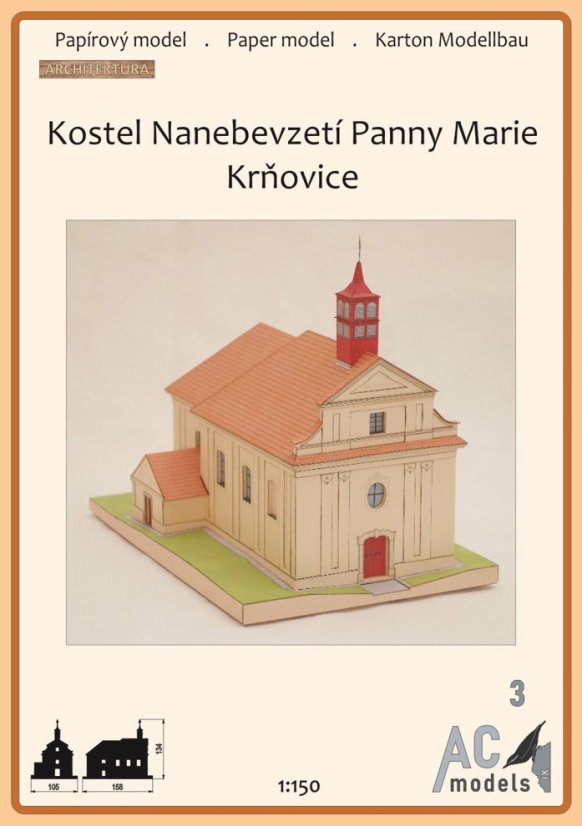 Kostel Nanebevzetí Panny Marie - Krňovice