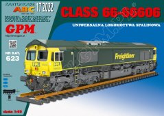 Dieslová lokomotíva CLASS 66-66606 FREIGHTLINER