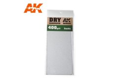 Brúsny papier AK Interactive (zrnitosť 400, suché použitie, 3 ks)