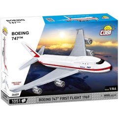 Boeing 747 - První let 1969 - Plastová stavebnice COBI