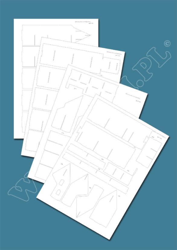 Katedrála sv. Jana Křtitele (Vratislav) - Laserové doplňky - kostra, detaily