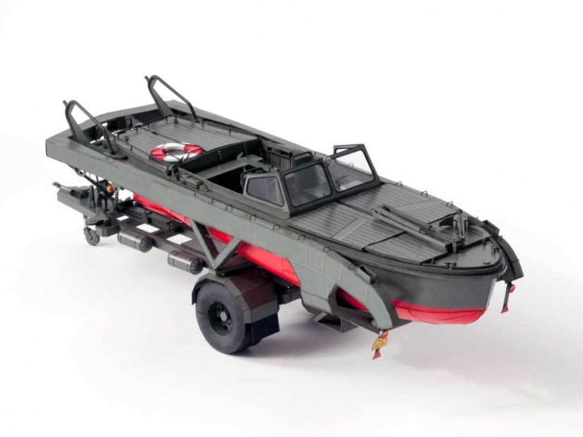 Motorový člun MO-634 + podvozek SP-5