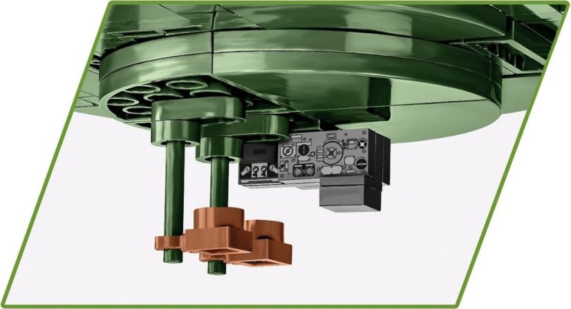 Ruský těžký tank IS-3 WWII - Plastová stavebnice COBI