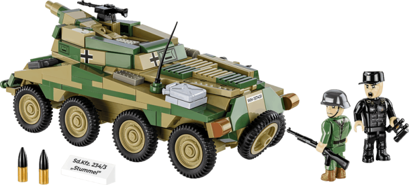 Sd.Kfz. 234/3 Stummel- Plastová stavebnice COBI
