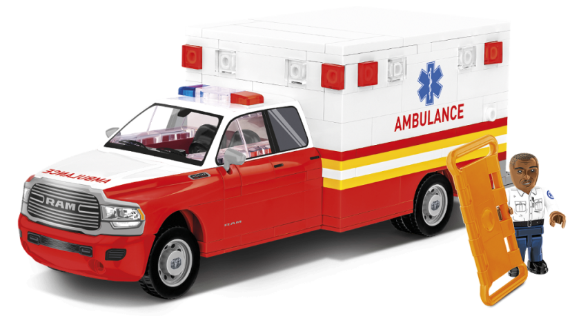 RAM 3500 Ambulance - Plastová stavebnice COBI