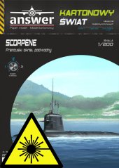 Ponorka třídy Scorpéne - Laserové doplňky - kostra, detaily
