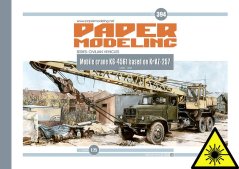 Kraz-257 - crane KS-4561 - Laser accessories - skeleton