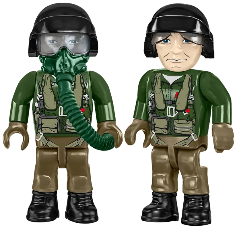 Lockheed F-117 Nighthawk - Plastová stavebnice COBI