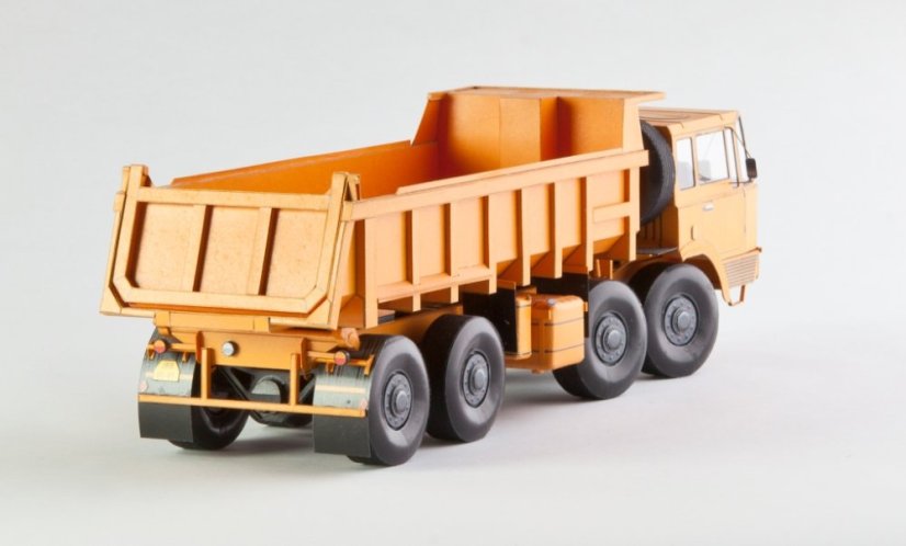 Jednostranný sklápěč Tatra 813 S1 8x8 - DRTIKOLKA