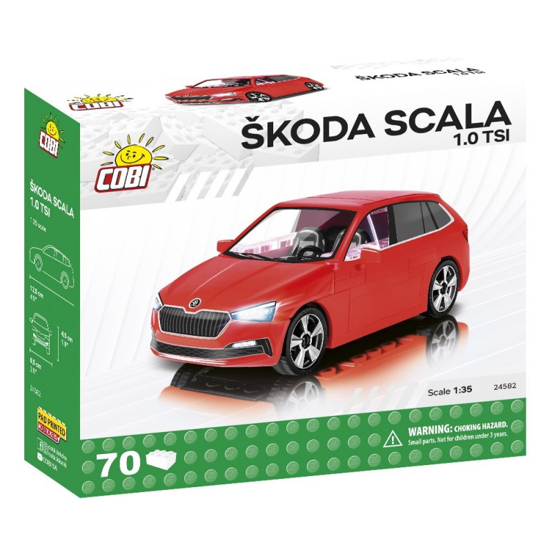 Škoda Scala 1.0 TSI - Plastová stavebnice COBI