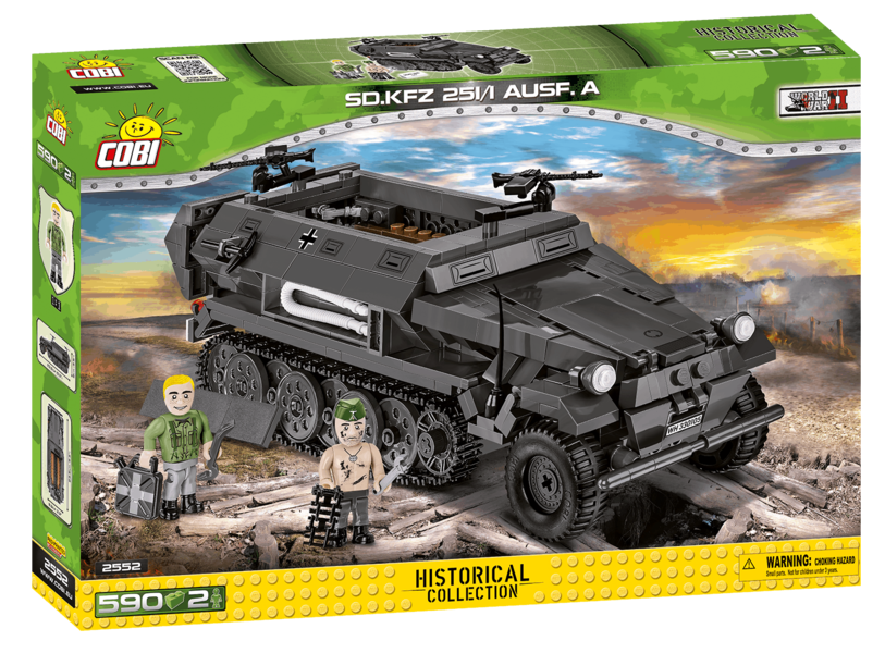 Sd.Kfz. 251/1 Ausf. A - Plastová stavebnica COBI