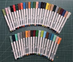 Kompletný balík retušovacích fixek Marvy