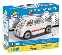 Fiat 500 Abarth 595 - Plastová stavebnice COBI