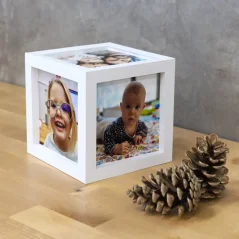 Foto-kostka - šedá