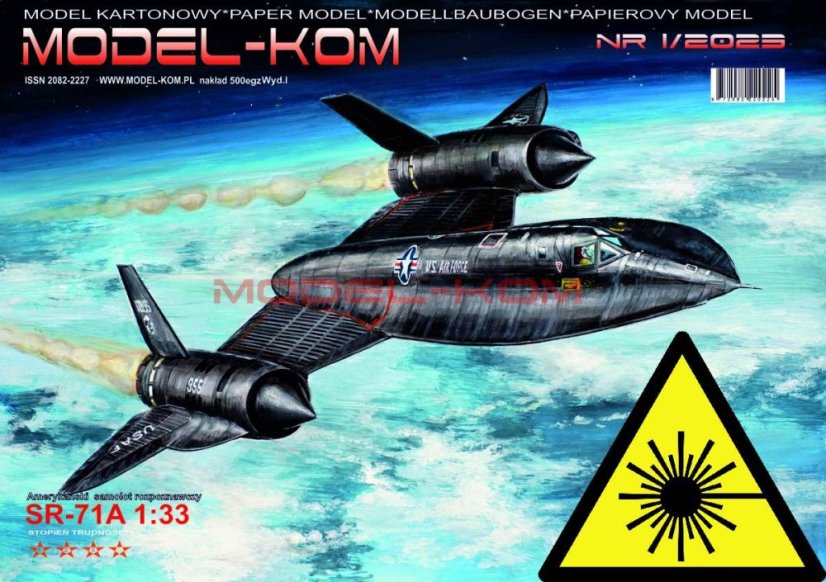 SR-71A - plastová kola