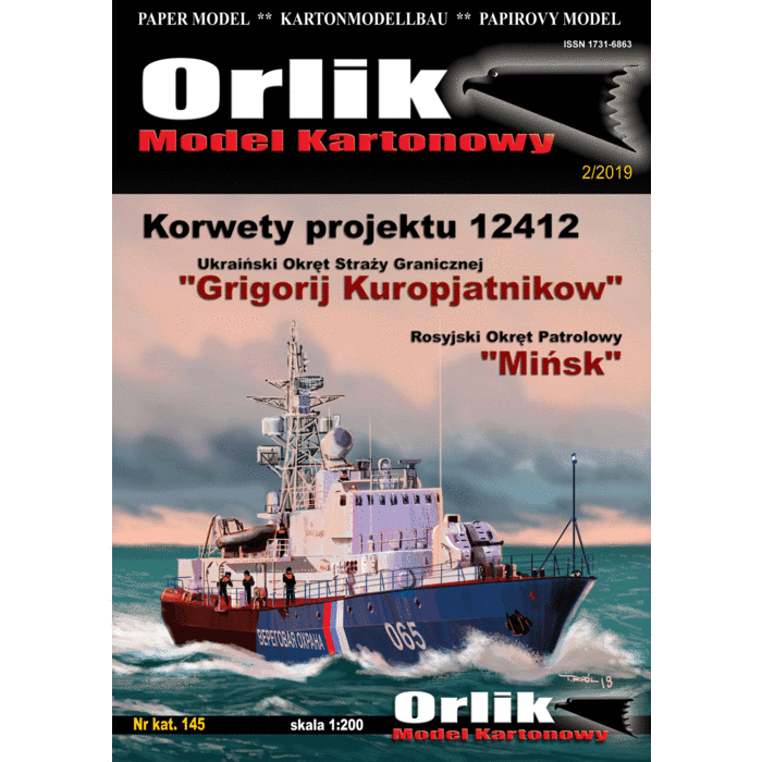 Korvety Minsk a Grigorij Kuropjatnikow (2 modely)
