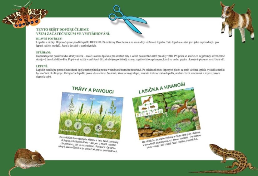 Začínáme vystřihovat - Na Louce