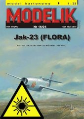 Jakowlew JAK-23 - Laser accessories - skeleton