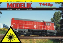 Dieslová lokomotíva T448p - Laserové doplňky - kostra, detaily, díly kol