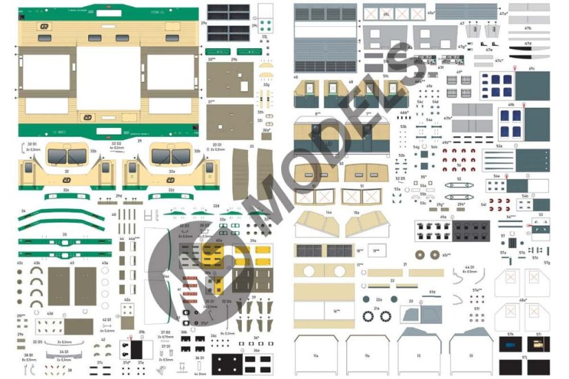 Elektrická lokomotiva řady 150 (1:87)