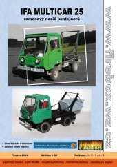 IFA multicar 25 - ramenový nosič kontejnerů