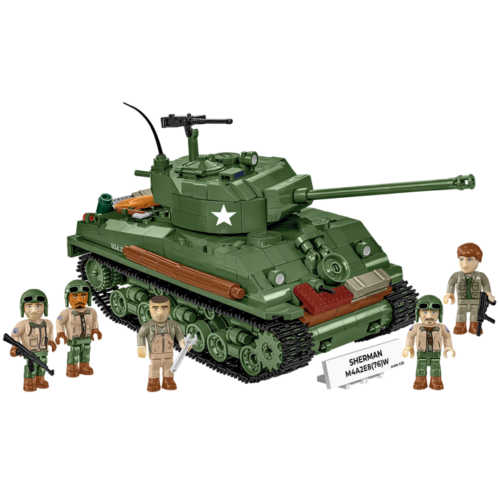 Sherman M4A2E8(76)W - Plastová stavebnice COBI