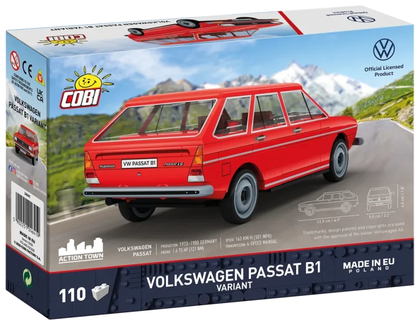 Volkswagen Passat B1 Variant – Plastová stavebnica COBI
