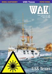 USS Texas - Laserové doplňky - kostra