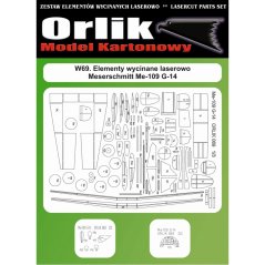 Messerschmitt BF-109 G - Laser accessories - skeleton