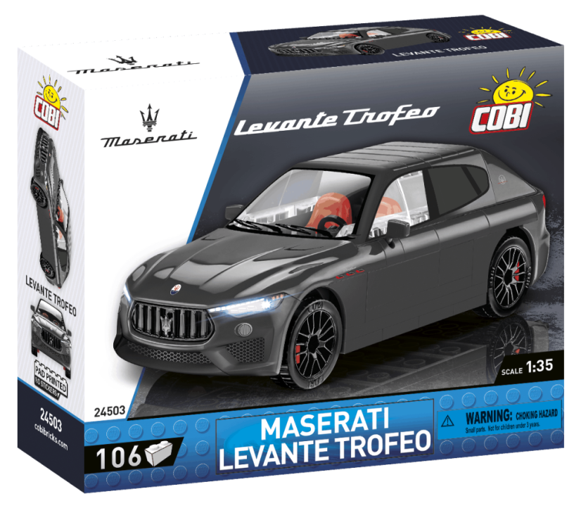 Maserati Levante Trofeo - Plastová stavebnice COBI