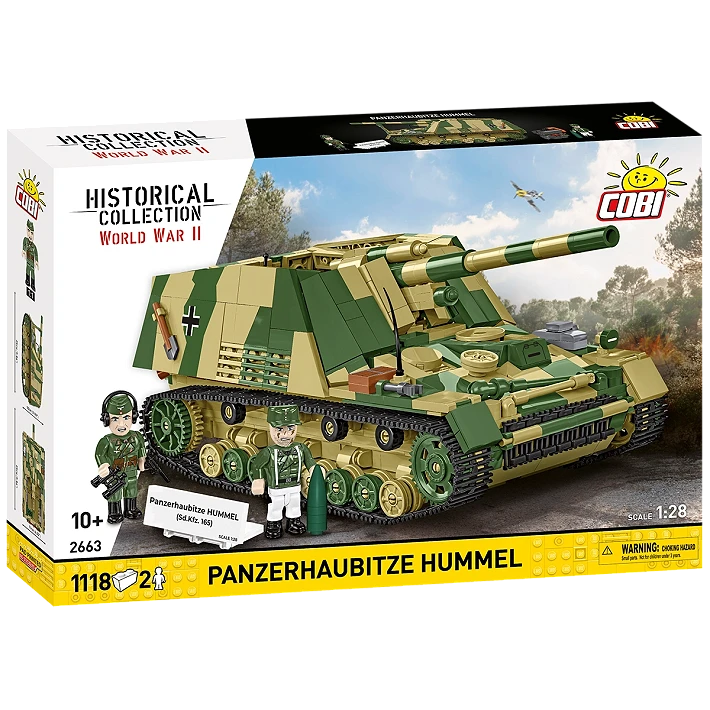 Panzerhaubitze HUMMEL WWI - Plastová stavebnica COBI