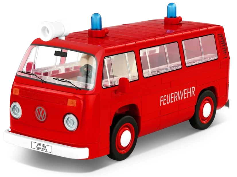 Volkswagen T2a Hasiči - Plastová stavebnice COBI