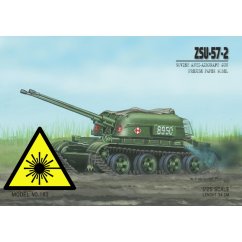 ZSU-57-2 - Laserové doplňky - kostra, detaily