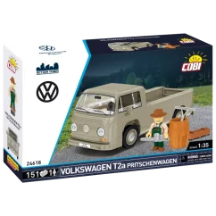 Volkswagen T2a - valník - Plastová stavebnice COBI