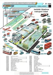 Letiště Slatina, vstupní část, souprava