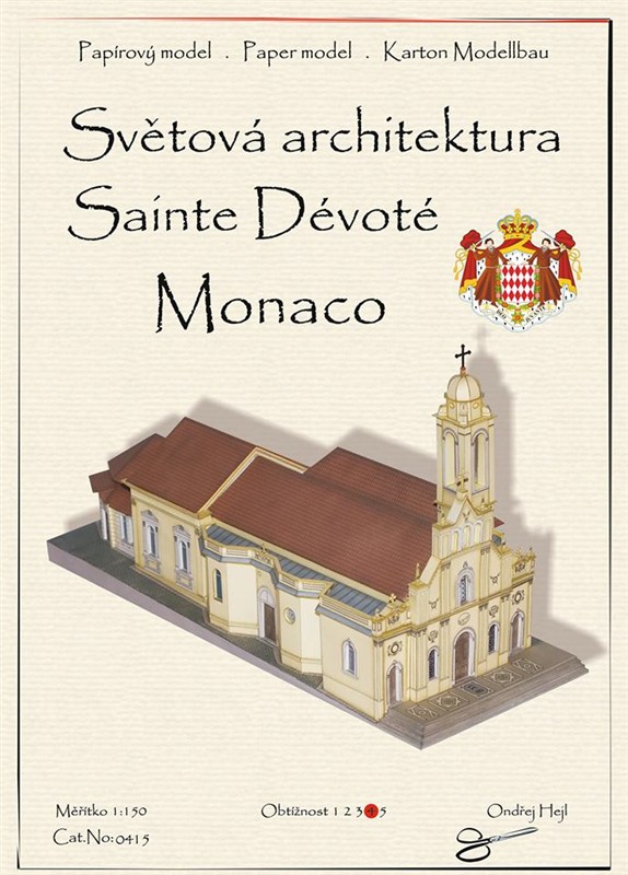 Světová architektura - Sainte Dévoté (Monaco)