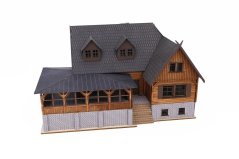 Hunting lodge,,Finkebaude,, Sebnitz - 1:120