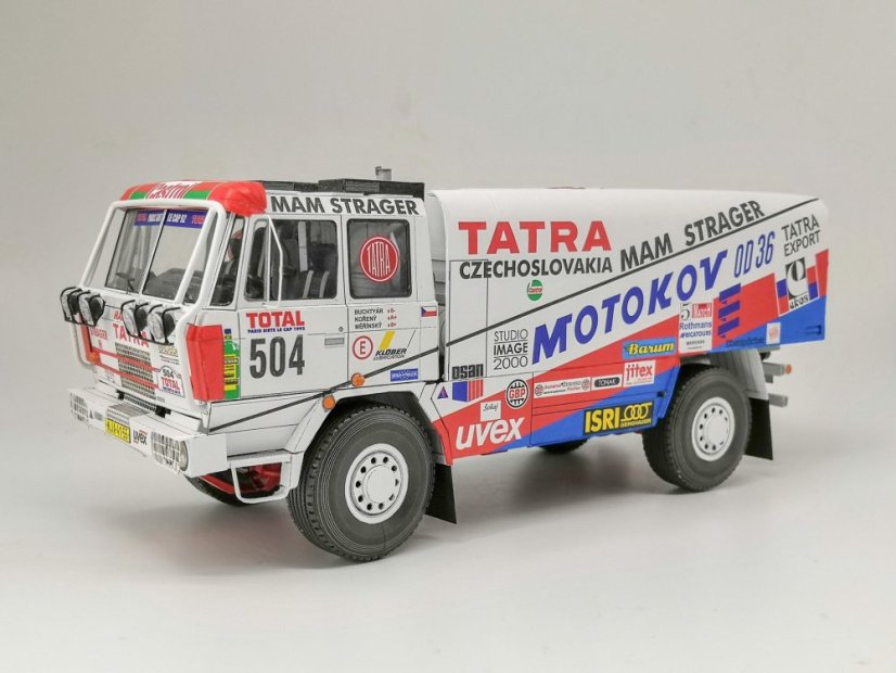 Tatra 815 4x4 - Paris-Sirte-Le Cap 1992 - č. 504 - 1:25