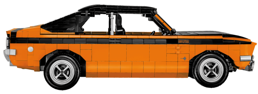 Opel Manta A GT/E 1974, 1:12 - Plastová stavebnice COBI