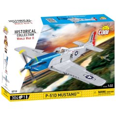 P-51D Mustang - Plastová stavebnice COBI