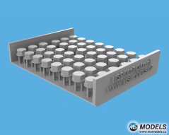 Hlavy skrutiek 3,0mm - Resinové diely