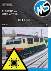 Elektrická lokomotíva radu 151 023-9 - Leptané doplnky