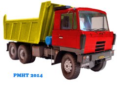 Tatra 815 S1 6x6 žluto-červená